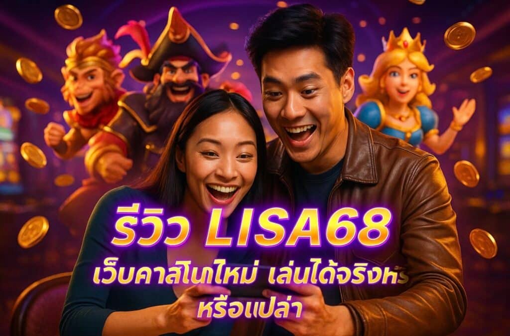 รีวิว LISA68 เว็บคาสิโนใหม่ เล่นได้จริงหรือเปล่า
